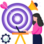 Pictogramme qui représente la cible marketing